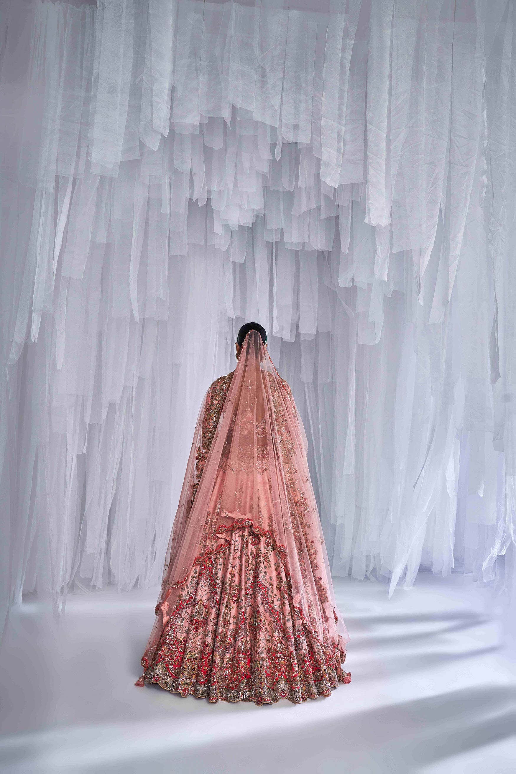 Red veil/ ghoongat Inspo for brides | Sabyasachi bridal collection,  Sabyasachi bridal, Indian outfits