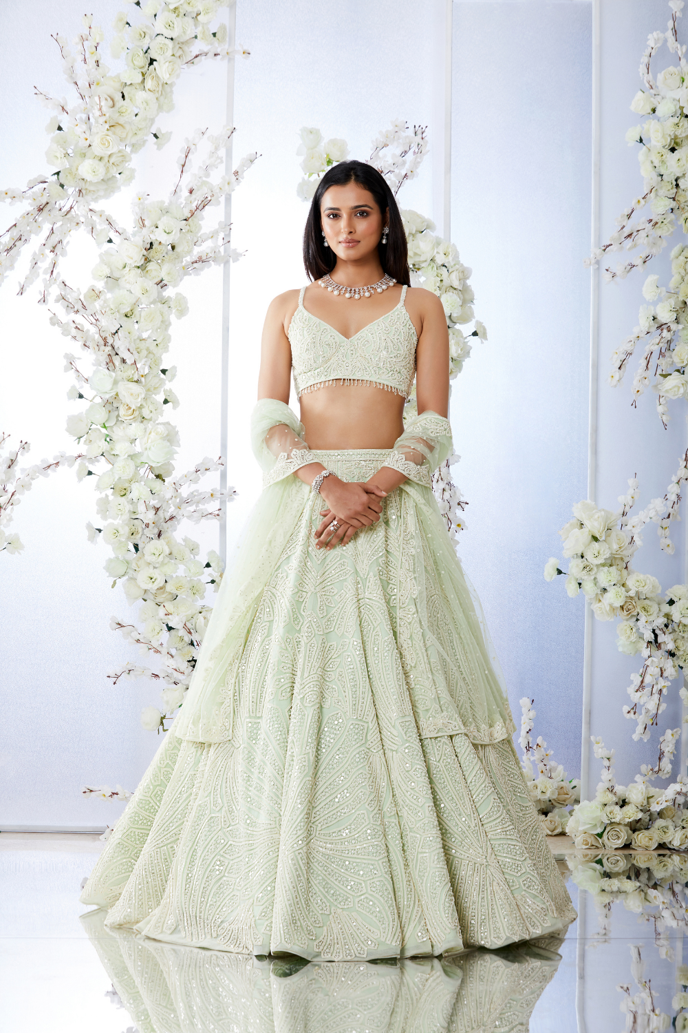 15 New And Unique White Lehenga Designs For Indian Brides